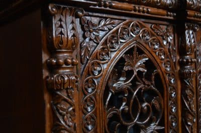 Victorian Padouk Carved Sideboard SAI3129 - Image 16
