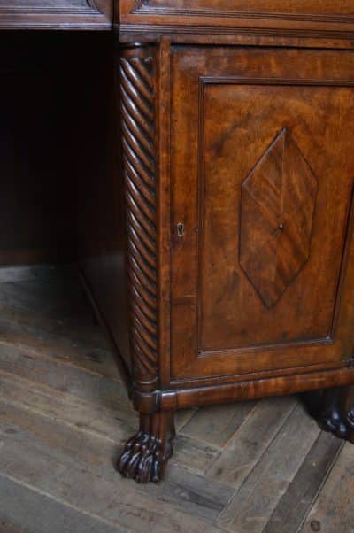 William IV Mahogany Pedestal Sideboard SAI3140 Antique Furniture 31