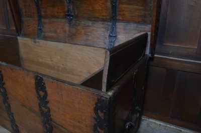 Oak Storage / Blanket Box SAI3194 Antique Boxes 10