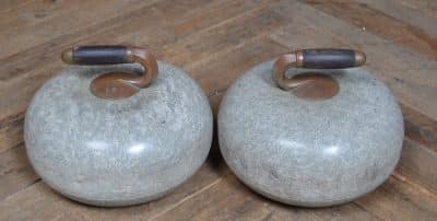 Pair Of Granite Curling Stones SAI3180 Miscellaneous 10