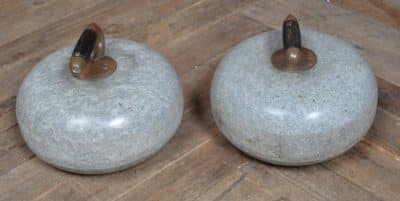 Pair Of Granite Curling Stones SAI3180 Miscellaneous 7