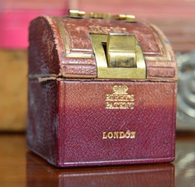 Victorian Burr Walnut And Brass Stationery Box SAI3177 - Image 6