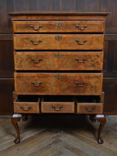 Queen Anne Walnut Chest On Stand SAI3126 - Image 5