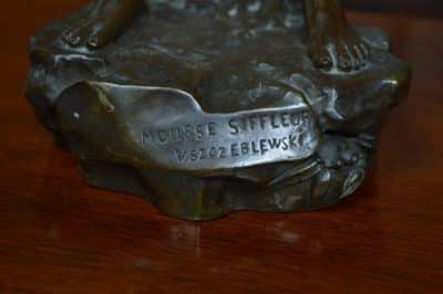 V Szczeblewski Bronze Whistling Boy SAI3114 - Image 7