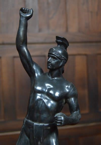 Pair Of Spelter Roman Figures SAI3118 - Image 8