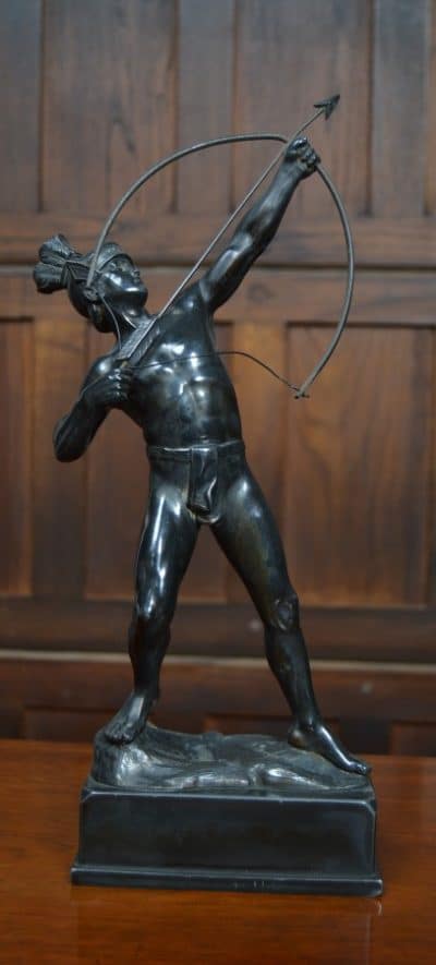Pair Of Spelter Roman Figures SAI3118 - Image 6