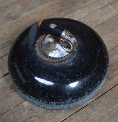 Pair Of Black Curling Stones SAI3189 - Image 5