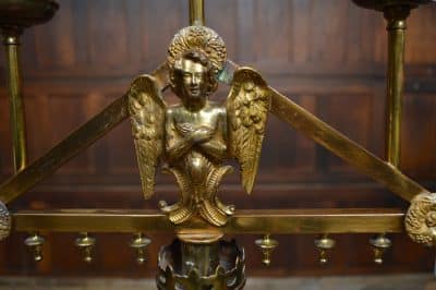 Victorian Brass Alter Candelabra SAI3152 - Image 2