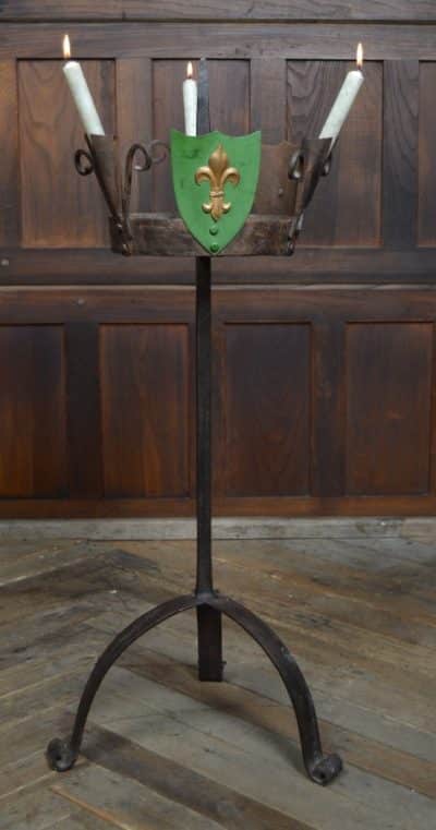 Pair Of Iron Candle Stands SAI3159 - Image 12
