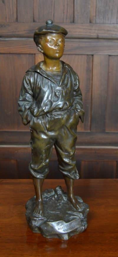V Szczeblewski Bronze Whistling Boy SAI3114 - Image 11