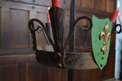 Pair Of Iron Candle Stands SAI3159 - Image 7