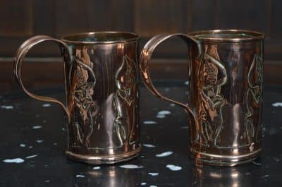 Pair Of Arts And Crafts Tankards SAI3145 Miscellaneous 3