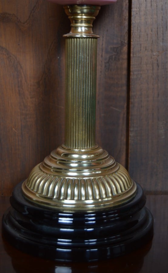 Antique shop paraffin lamp