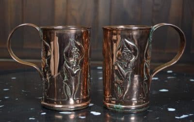 Pair Of Arts And Crafts Tankards SAI3145 Miscellaneous 12