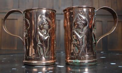 Pair Of Arts And Crafts Tankards SAI3145 Miscellaneous 11