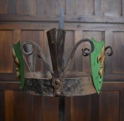 Pair Of Iron Candle Stands SAI3159 - Image 2