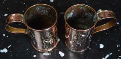 Pair Of Arts And Crafts Tankards SAI3145 Miscellaneous 8