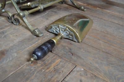 Edwardian Swing Brass Coal Bucket SAI3146 Miscellaneous 19