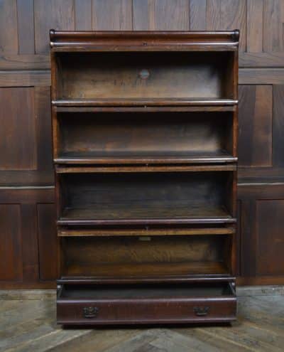 Globe Wernicke 4 Sectional Oak Bookcase SAI3208 - Image 12
