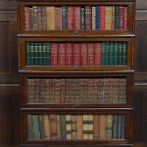 Globe Wernicke 4 Sectional Oak Bookcase SAI3208 globe wernicke Antique Bookcases