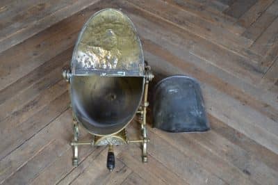 Edwardian Swing Brass Coal Bucket SAI3146 - Image 9
