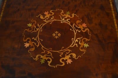 Edwardian Mahogany Revolving Bookcase SAI3147 - Image 9