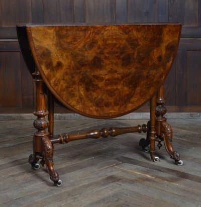 Victorian Walnut Sutherland Table SAI3148 Antique Furniture 3