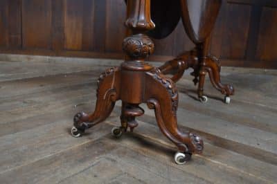 Victorian Walnut Sutherland Table SAI3148 Antique Furniture 8