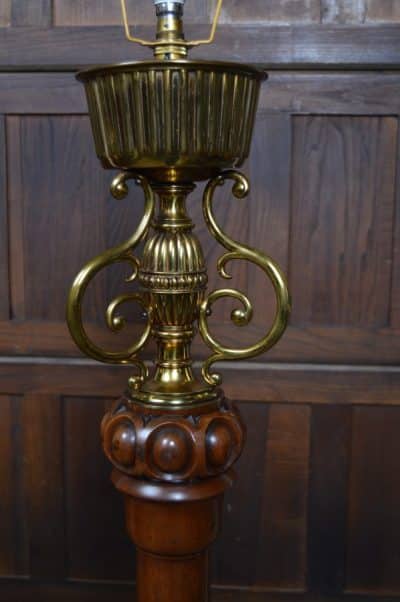 Pair Of Victorian Floor Standing / Standard Lamps SAI3149 Antique Lighting 7