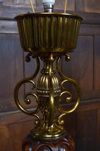 Pair Of Victorian Floor Standing / Standard Lamps SAI3149 Antique Lighting 5