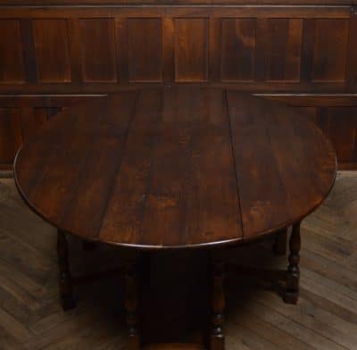 Oak Hunt/wake Table SAI3165 - Image 3