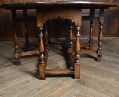 Oak Hunt/wake Table SAI3165 Antique Furniture 18