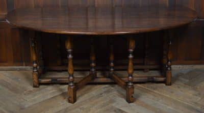 Oak Hunt/wake Table SAI3165 - Image 7
