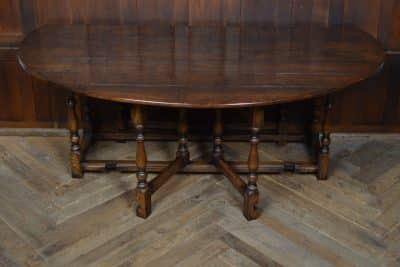 Oak Hunt/wake Table SAI3165 - Image 6