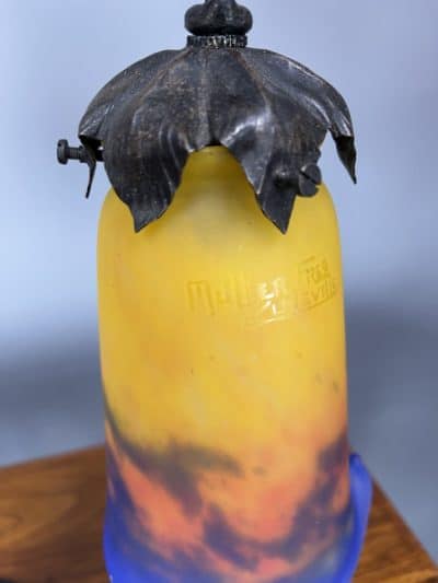 French 'Muller Freres' Table Lamp - Image 4
