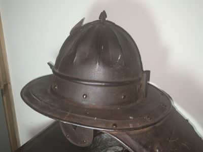 Zischägge (helmet) German Late 16th Century Military & War Antiques 25