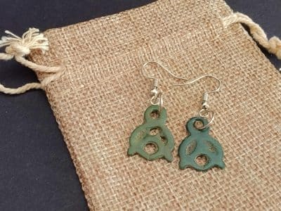 Ancient Viking Age Earrings (5091) ancient earrings Antique Earrings 9