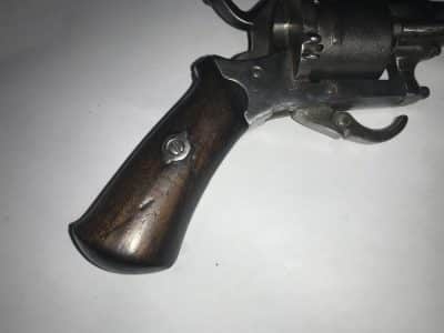 Pin fire pocket pistol Antique Guns 4