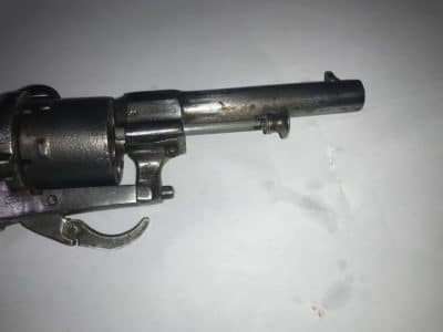 Pin fire pocket pistol Antique Guns 6