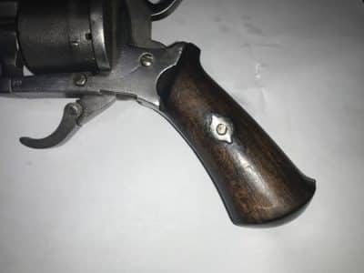 Pin fire pocket pistol Antique Guns 8