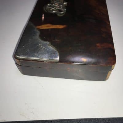 Tortoise shell Pin Box 1898 - Image 5