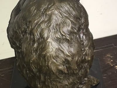 MOTHER & CHILD BRONZE ON MARBLE - Image 16