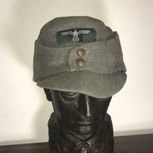 German Soldiers soft cap 1939-45 Military & War Antiques