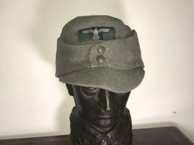 German Soldiers soft cap 1939-45 Military & War Antiques 3