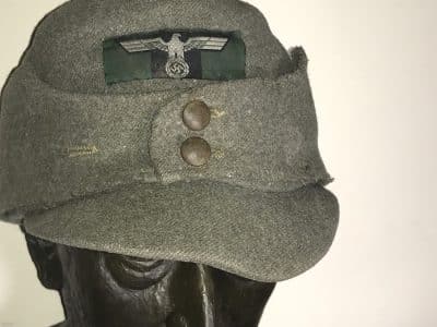 German Soldiers soft cap 1939-45 Military & War Antiques 4