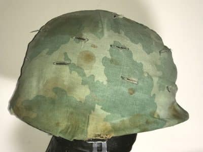 Vietnam American soldiers helmet liner and camouflage cover Military & War Antiques 6