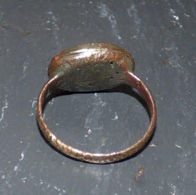 Ancient Roman Bronze Ring (5092) ancient ring, Antique Collectibles 13