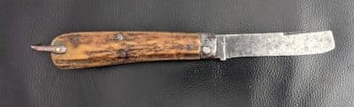 Pocketknife Sailors rope knife Sheffield 1860s very rare knife sailors rope knife Antique Knives 4