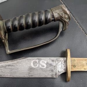 American Civil war Bowie knife Boyle and gamble 1862 Bowie knife Antique Knives