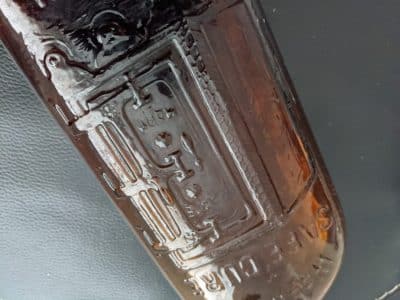 Warners safe cure London vicktoran bottle Warners safe cure Antique Glassware 6